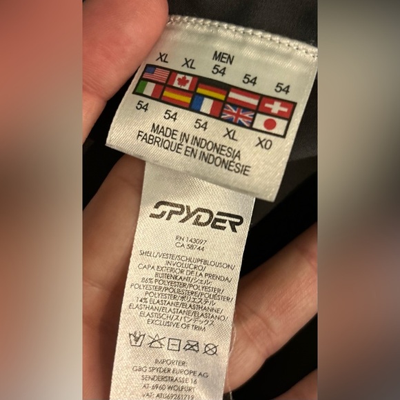 Spyder‎ Mens XL Pull on elastic waistband gray quick dry pockets logo shorts - Picture 8 of 9